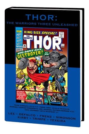 THOR: THE WARRIORS THREE UNLEASHED PREMIERE HC [DM ONLY] (Hardcover)