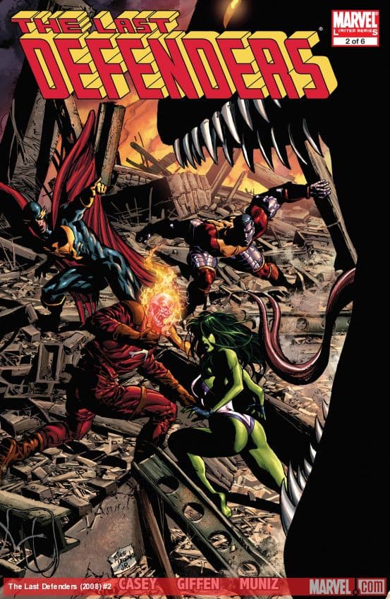 The Last Defenders (2008) #2