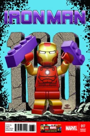 Iron Man (2012) #17 (Castellani Lego Variant)