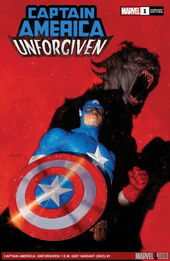 Captain America: Unforgiven (2023) #1 (Variant)