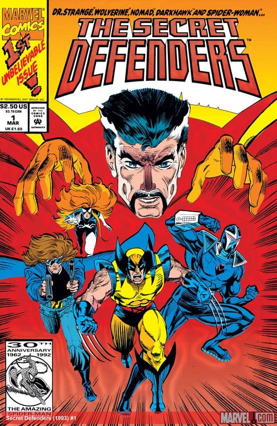 Secret Defenders (1993) #1