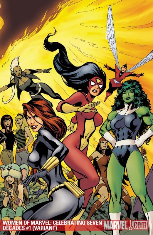 Women of Marvel: Celebrating Seven Decades (2010) #1 (VARIANT)