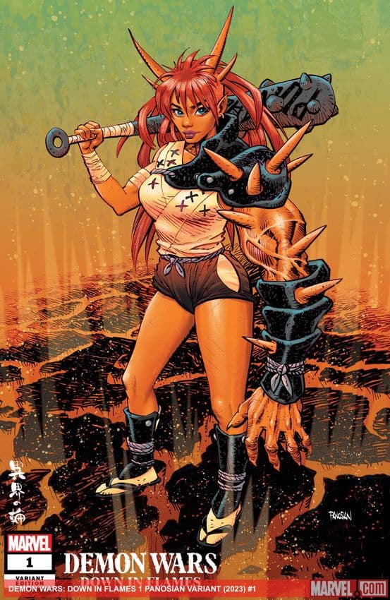 Demon Wars: Down In Flames (2023) #1 (Variant)