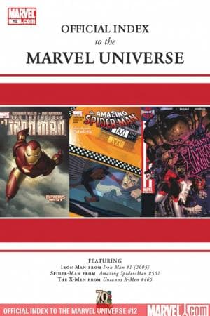 Official Index to the Marvel Universe (2009) #12