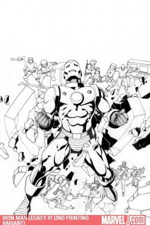 Iron Man Legacy (2010) #1 (2ND PRINTING VARIANT)
