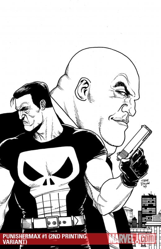 Punishermax (2009) #1 (2ND PRINTING VARIANT)