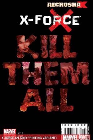 X-Force (2008) #21 (2ND PRINTING VARIANT)