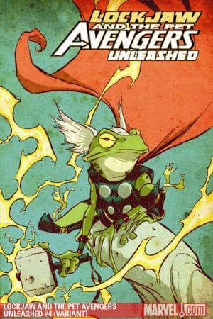 Lockjaw and the Pet Avengers Unleashed (2010) #4 (VARIANT)
