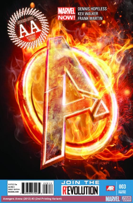 Avengers Arena (2012) #3 (2nd Printing Variant)