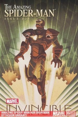 Amazing Spider-Man (1999) #628 (IRON MAN BY DESIGN VARIANT)