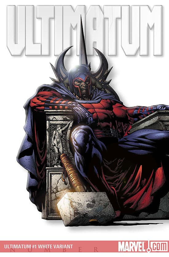 Ultimatum (2008) #1 (WHITE COVER VARIANT)