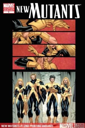 New Mutants (2009) #1 (2ND PRINTING VARIANT)