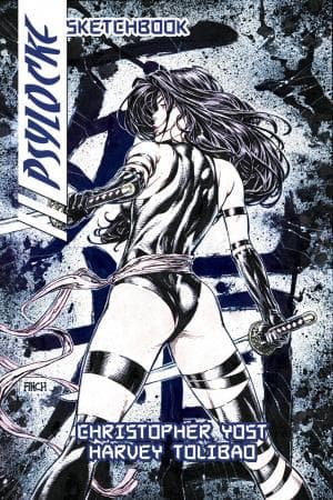 Psylocke Sketchbook (2009) #1
