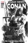 Savage Sword Of Conan: The Cult Of Koga Thun Black And White (Trade Paperback) cover