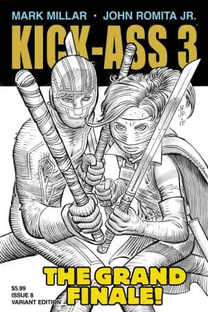 Kick-Ass 3 (2013) #8 (Jrjr Sketch Variant)