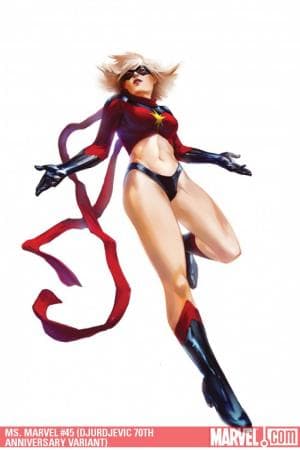 Ms. Marvel (2006) #45 (DJURDJEVIC 70TH ANNIVERSARY VARIANT)