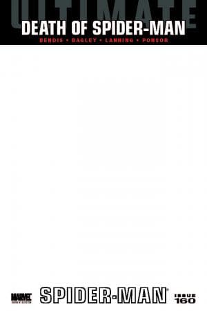 Ultimate Spider-Man (2009) #160 (Blank Cover Variant)