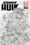 Savage Hulk (2014) #1 (Ross 75th Anniversary Sketch Variant) cover