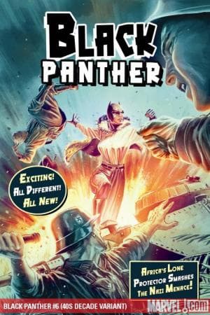 Black Panther (2009) #6 (40S DECADE VARIANT)