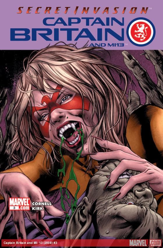 Captain Britain and MI: 13 (2008) #3