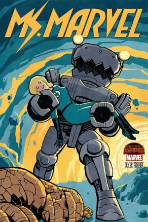 Ms. Marvel (2014) #19 (Chiang Kirby Monster Variant)