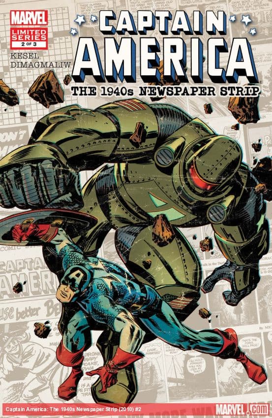 Captain America: The 1940s Newspaper Strip (2010) #2