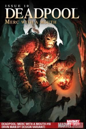 Deadpool: Merc with a Mouth (2009) #10 (IRON MAN BY DESIGN VARIANT)