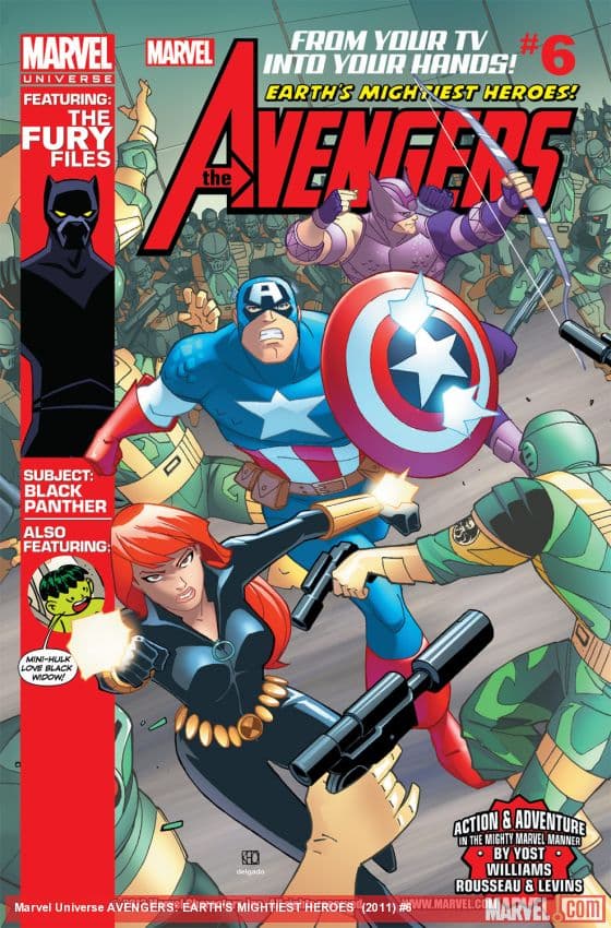 Marvel Universe Avengers: Earth's Mightiest Heroes (2012) #6