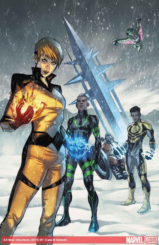 All-New Inhumans (2015) #1 (Caselli Variant)