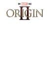 Origin II (2013) #1 (Blank Cover Variant) cover