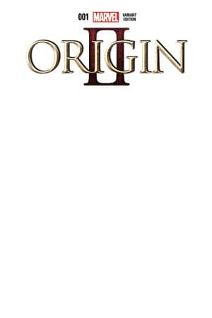 Origin II (2013) #1 (Blank Cover Variant)