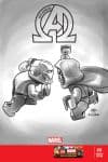New Avengers (2013) #11 (Castellani Lego Sketch Variant) cover