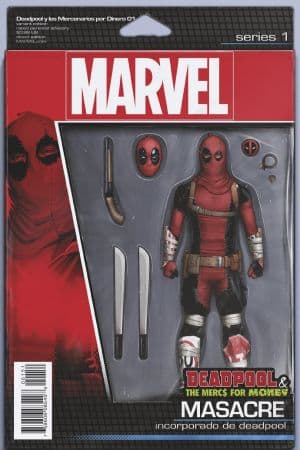 Deadpool & The Mercs For Money (2016) #1 (Christopher Action Figure Variant)