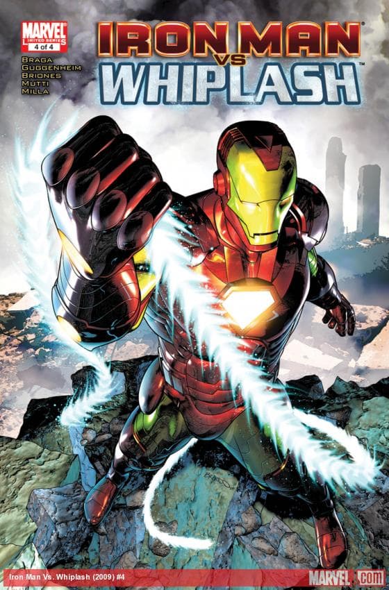 Iron Man Vs. Whiplash (2009) #4