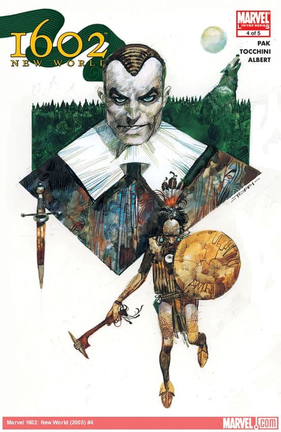 Marvel 1602: New World (2005) #4