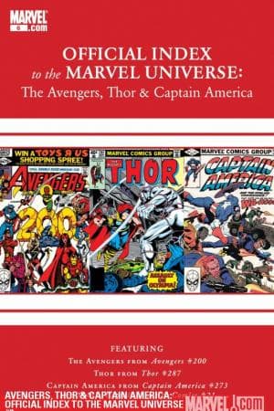Avengers, Thor & Captain America: Official Index to the Marvel Universe (2010) #6