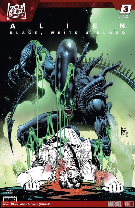 Alien: Black, White & Blood (2024) #3 (Variant)