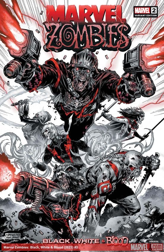 Marvel Zombies: Black, White & Blood (2023) #2 (Variant)