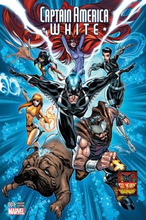 Captain America: White (2015) #1 (Campbell Inhuman 50th Anniversary Variant)