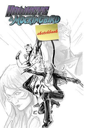 Hawkeye & Mockingbird Sketchbook (2010) #1