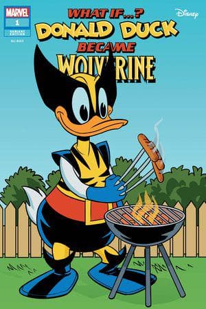 MARVEL & DISNEY: WHAT IF…? DONALD DUCK BECAME WOLVERINE #1 (2024) #1 (Variant)