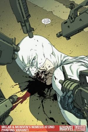 Millar & Mcniven's Nemesis (2010) #2 (2ND PRINTING VARIANT)