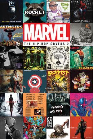 MARVEL: THE HIP-HOP COVERS VOL. 2 HC (Trade Paperback)