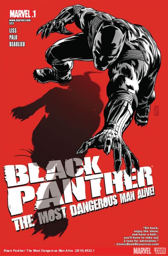 Black Panther: The Most Dangerous Man Alive (2010) #523.1