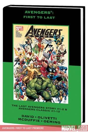 AVENGERS: FIRST TO LAST PREMIERE HC [DM ONLY] (2008 - Present)