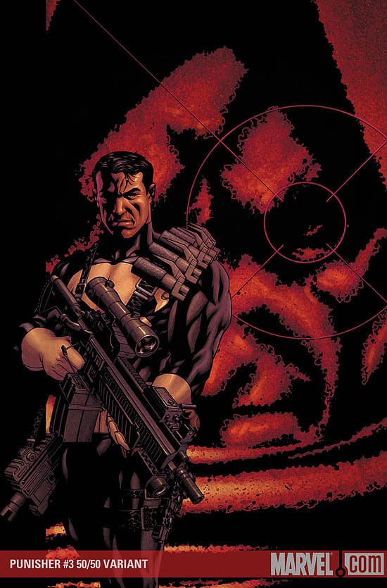 Punisher (2009) #3 (MCKONE (50/50 COVER))