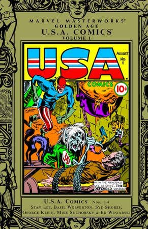 MARVEL MASTERWORKS: GOLDEN AGE USA COMICS VOL. 1 HC (Trade Paperback)