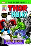 True Believers: Kirby 100th - Thor Vs. Hulk (2017) #1 cover