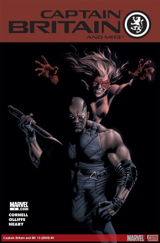 Captain Britain and MI: 13 (2008) #5