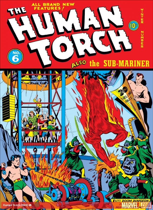 Human Torch Comics (1940) #6